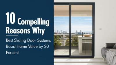 10 Compelling Reasons Why Best Sliding Door Systems Boost Home Value by 20 Percent