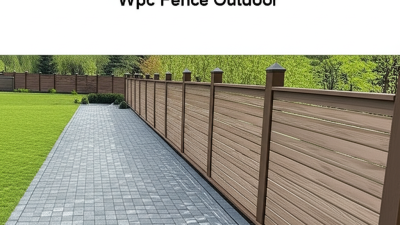 8 Essential Advantages of Choosing the Best Wpc Fence Panel Outdoor