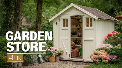 The Future of Efficient Garden Storage Shed Solutions for Global Buyers