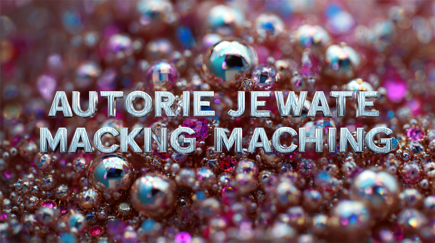 Future Trends in Automatic Jewelry Making Machines and How to Choose the Best One in 2025