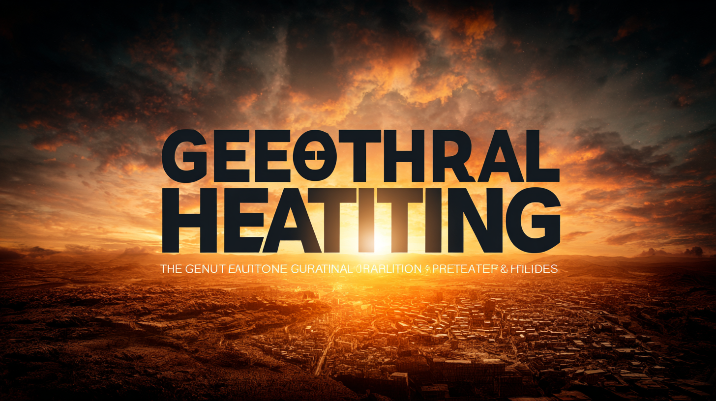 Navigating the Future of Best Geothermal Heating in 2025 with Expert Tips