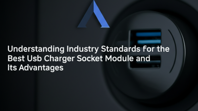Understanding Industry Standards for the Best Usb Charger Socket Module and Its Advantages