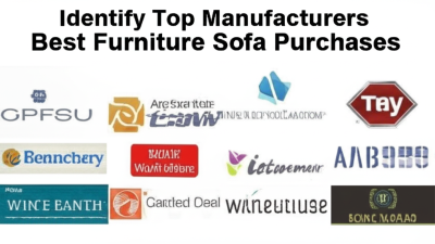How to Identify Top Manufacturers for Best Furniture Sofa Purchases