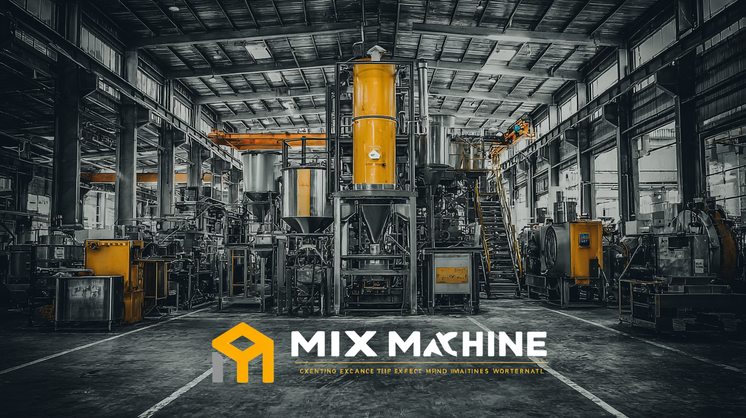 Unmatched Excellence in Manufacturing from China for the Best Mixing Machine Industrial Solutions Worldwide