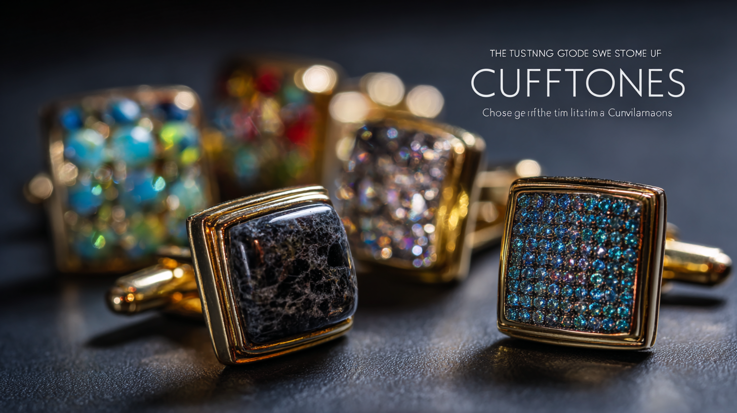 The Ultimate Guide to Sourcing the Finest Stone Cufflinks for Global Buyers