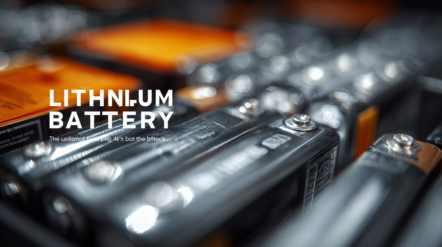 Finding Quality Suppliers for Your Best Lithium Battery Pack Needs