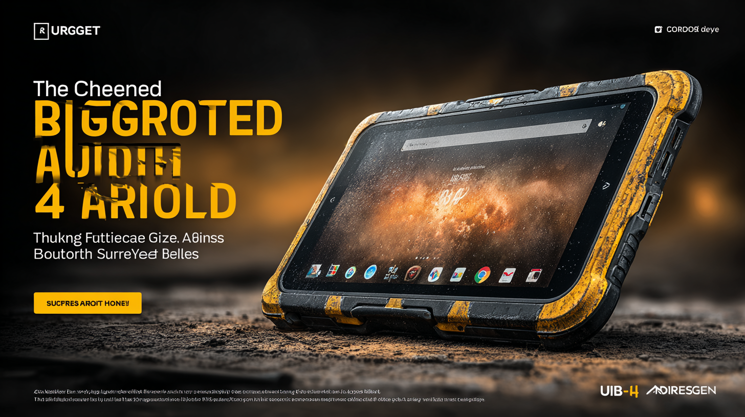 The Ultimate Guide to Choosing the Best 4G Rugged Android Tablet for Your Business Needs