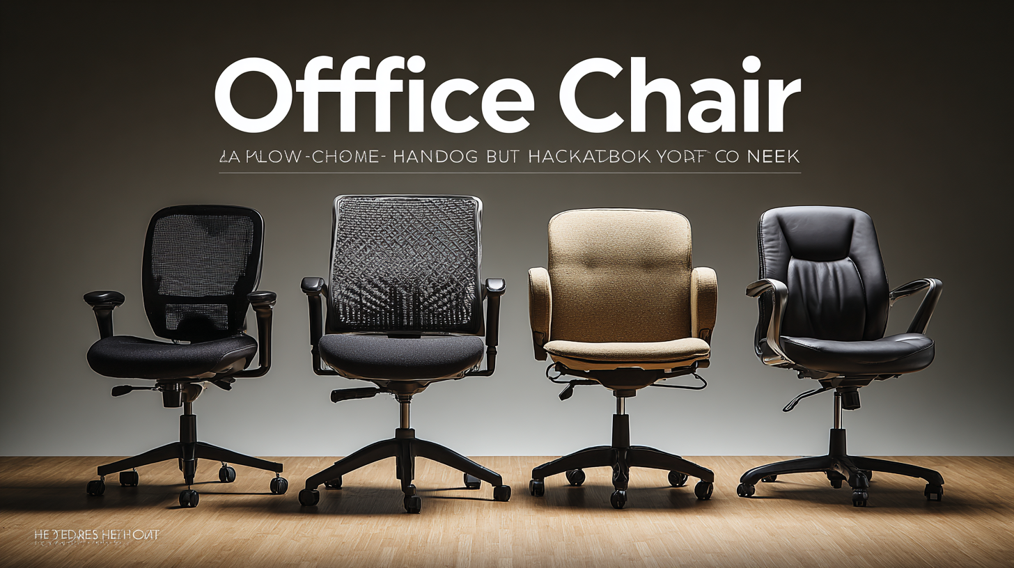 The Complete Handbook to Choosing the Best Office Chair for Your Needs