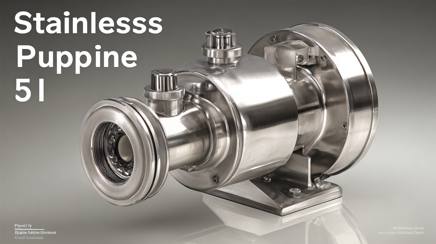 Top 5 Applications of Best Stainless Steel Centrifugal Pumps in Various Industries