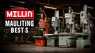 5 Proven Best Milling Equipment Options for Your Manufacturing Needs
