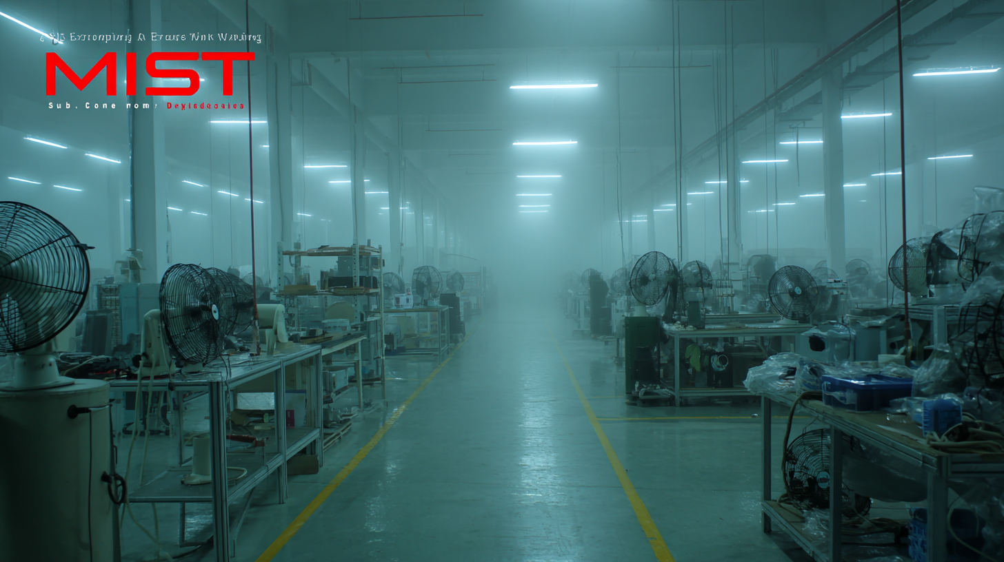China's Leading Exporter of Best Mist Fans Showcasing Excellence in Manufacturing