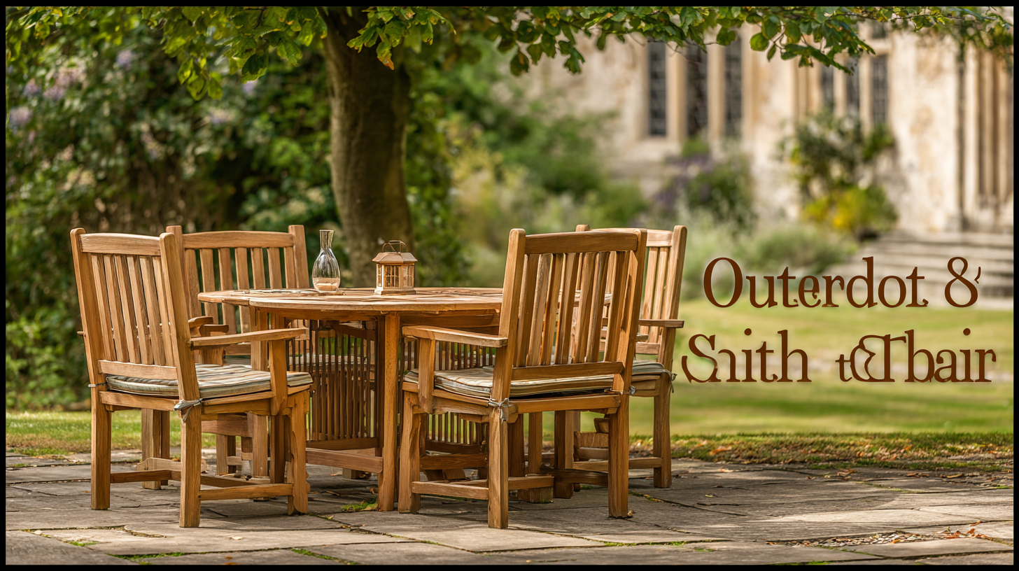Maximizing Value with Best Outdoor Table and Chair Set through After Sales Service and Repair Strategies