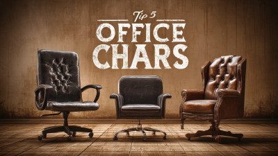 Exploring the Top Five Best Office Chairs for Optimal Comfort and Productivity