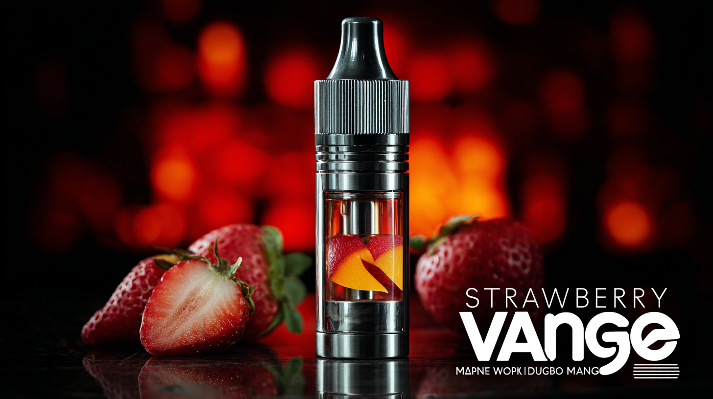 Experience World Class Manufacturing with the Best Strawberry Mango Vape from China