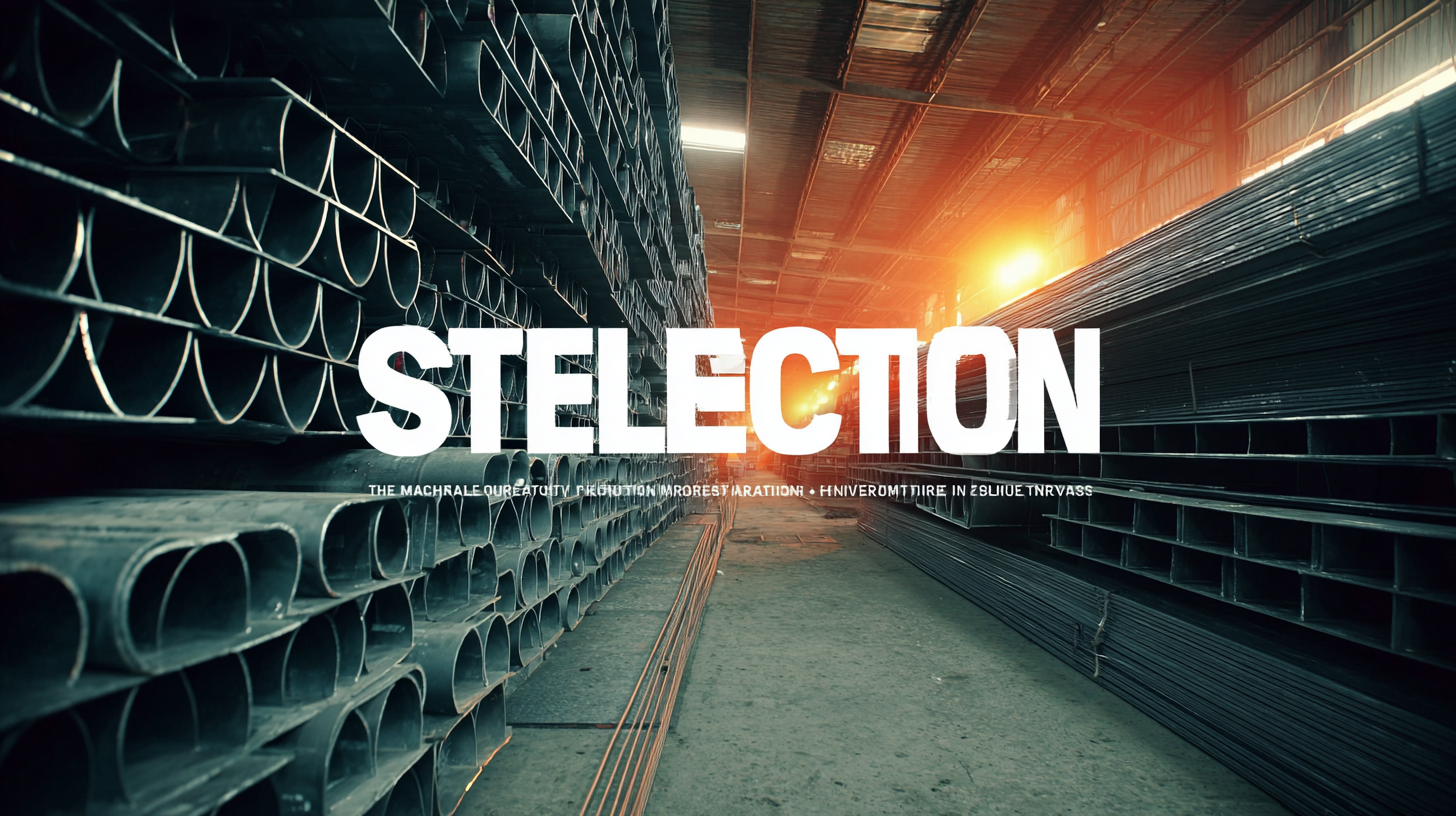 Unleashing the Power of Chinese Manufacturing in Best Steel Section for Global Buyers