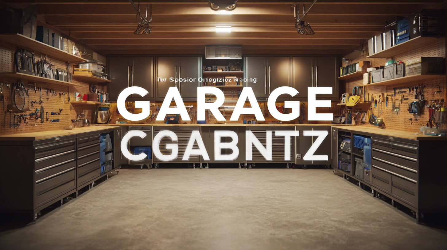 Solutions for Organizing Your Space: Discover the Best Garage Cabinets