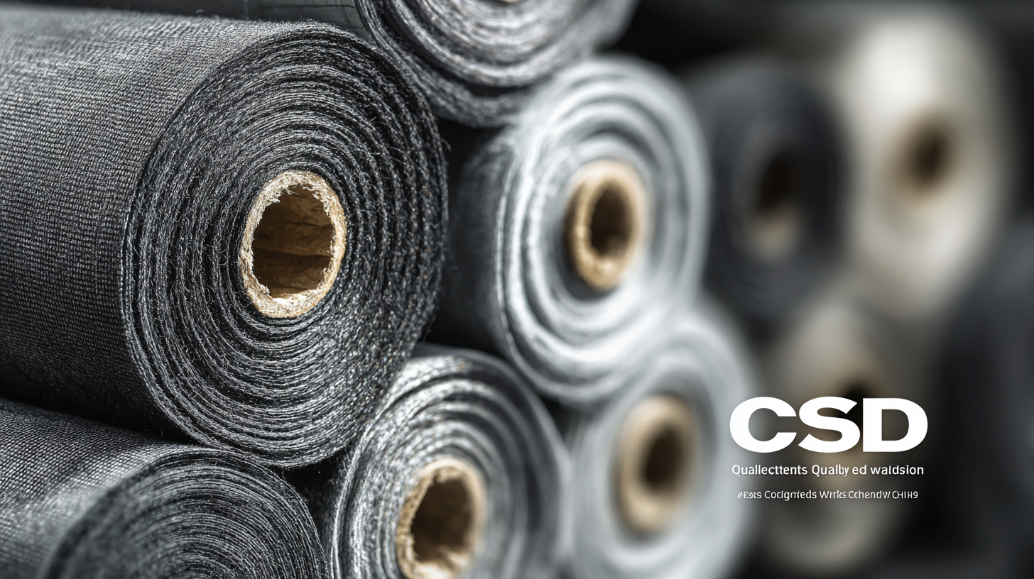 Unmatched Quality Geotextile Sheets from China Delivering Worldwide Excellence