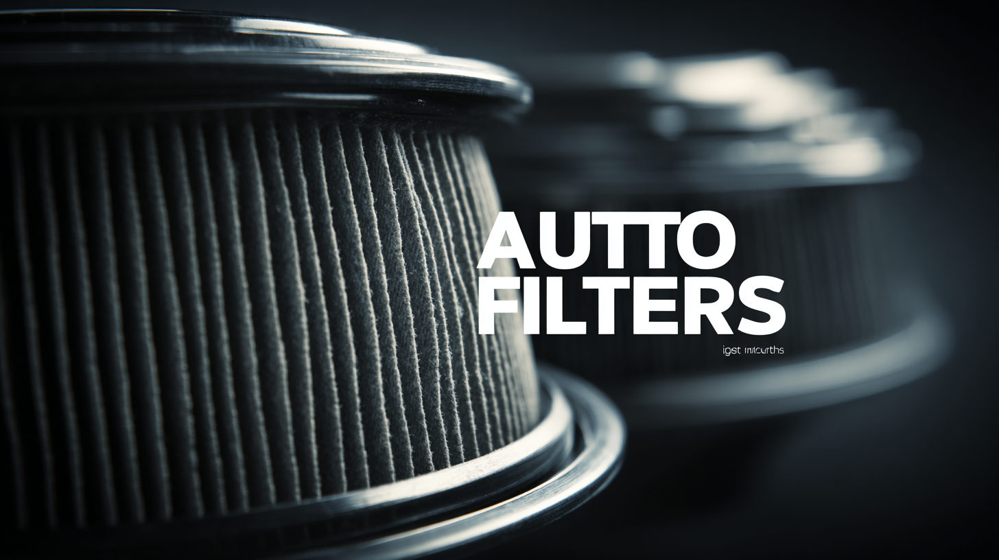 Trust in Consistent Quality of Best Auto Filters from China's Leading Manufacturers