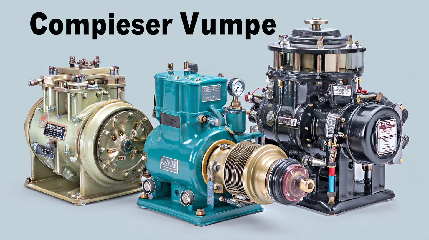 Ultimate Guide to Comparing the Top Five Best Compressor Vacuum Pumps for Global Buyers