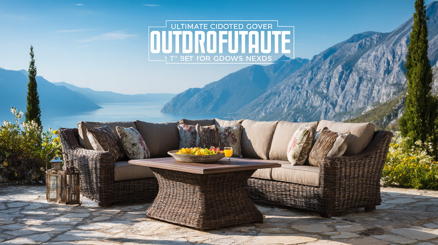 Ultimate Guide to Selecting the Best Outdoor Furniture for Your Needs