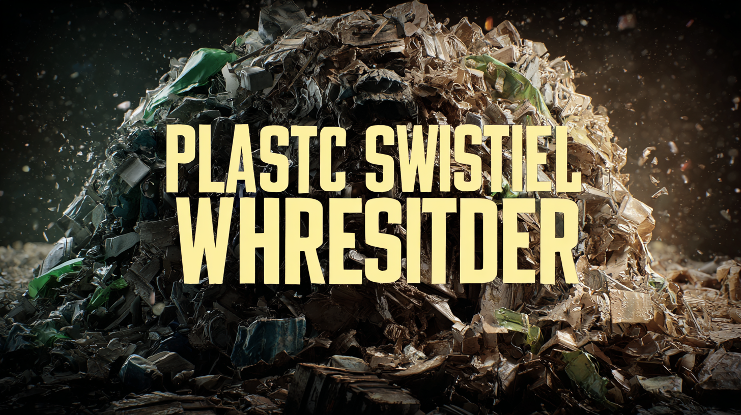 Exploring Sustainable Alternatives to the Best Plastic Waste Shredder for Global Buyers