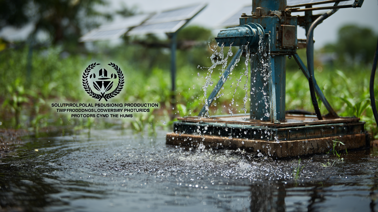 Understanding Global Production Standards for the Best Solar Powered Pumps and How to Choose the Right One