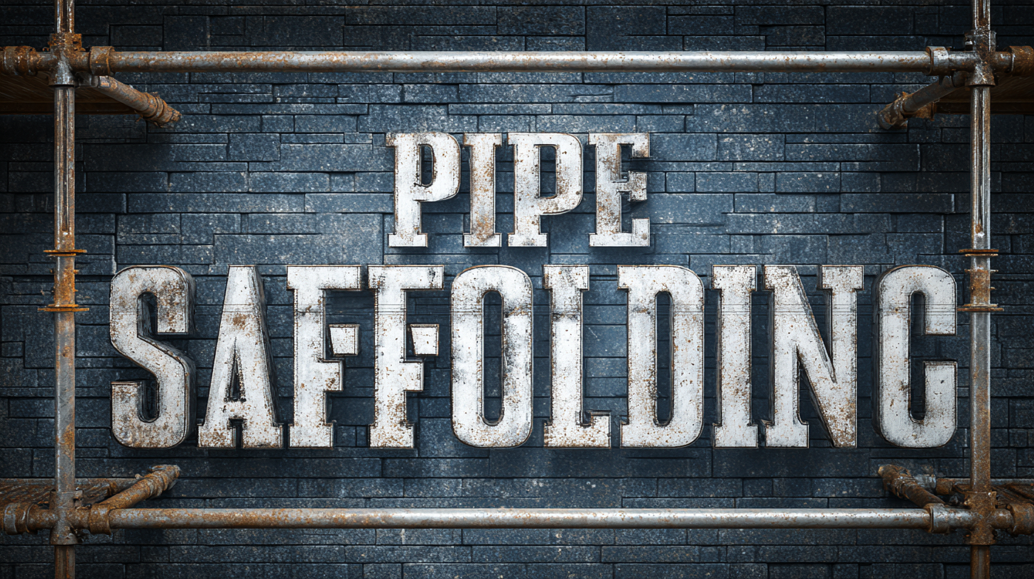 The Ultimate Guide to Sourcing the Best Pipe Scaffolding for Your Construction Projects