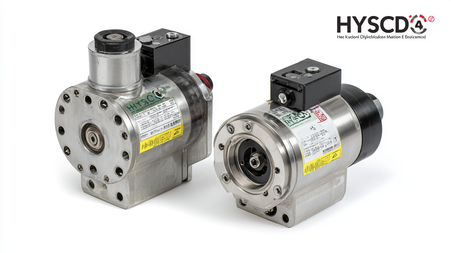 China's Leading Hydraulic Pump Motors Redefining Global Manufacturing Excellence