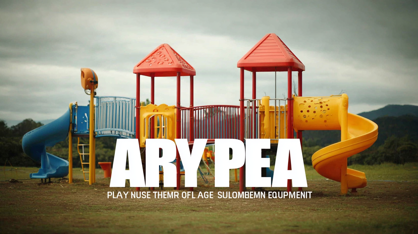 The Ultimate Guide to Selecting the Best Play Area Equipment for Global Buyers