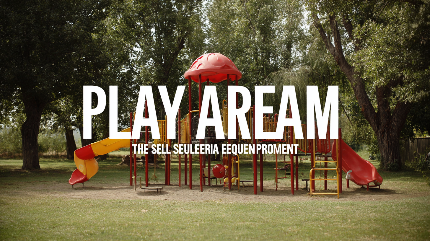 The Ultimate Guide to Selecting the Best Play Area Equipment for Global Buyers