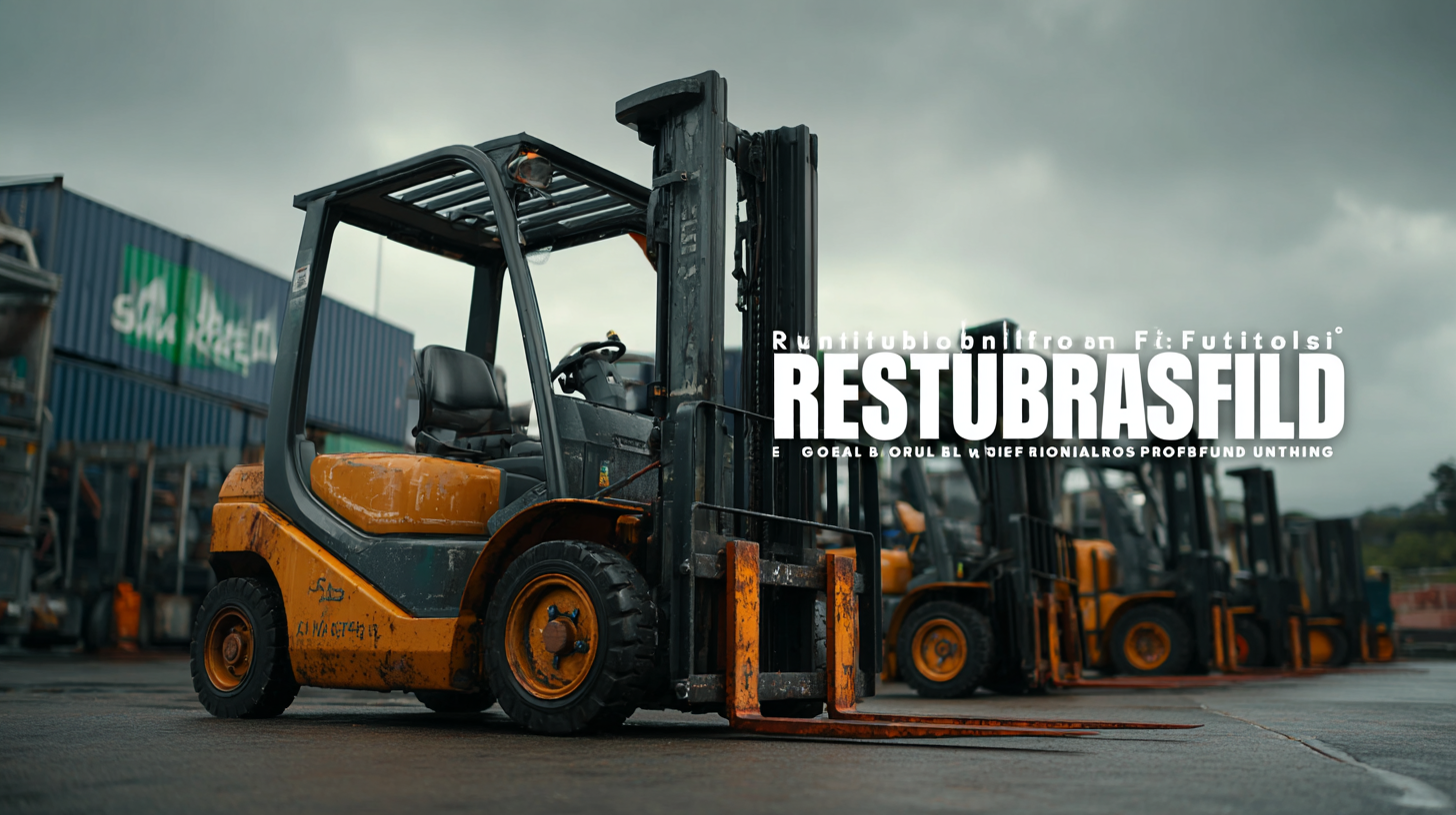 The Future of Sustainable Forklift Solutions for Global Buyers
