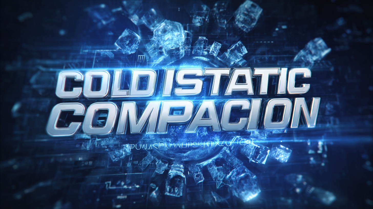 Unmatched Manufacturing Excellence with Best Cold Isostatic Compaction from Leading Chinese Factory