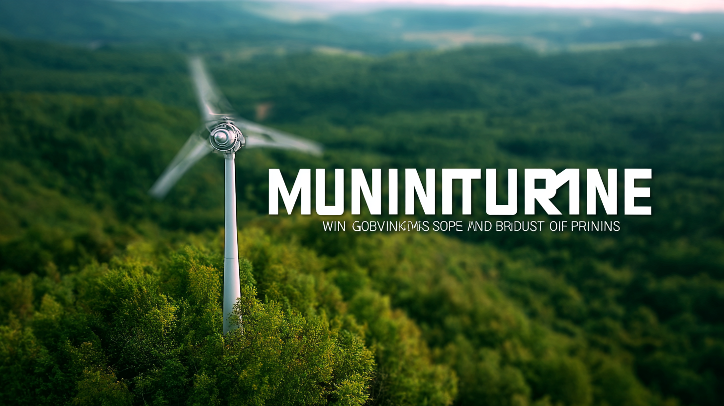 Globally Exported Mini Windturbines Crafted with Pride in China