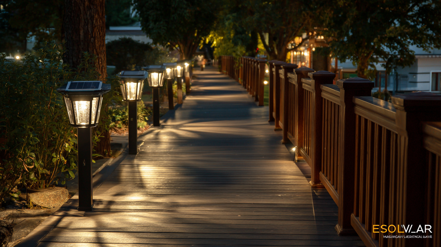 Elevating Global Standards with Best Solar Walkway Lights Made in China