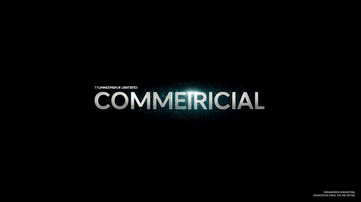 The Future of Best Commercial Lighting Innovations and Insights for 2025
