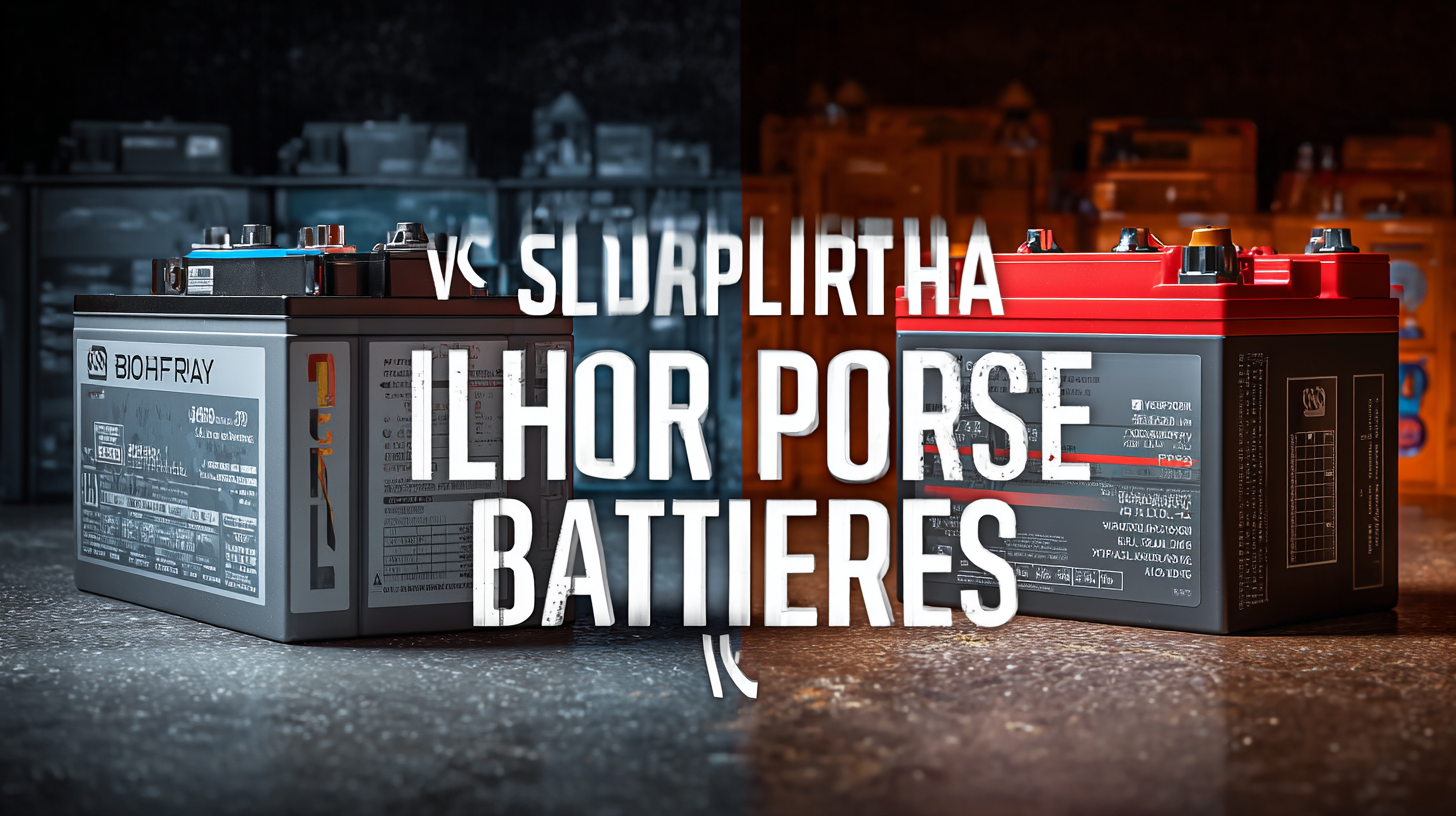 A Comprehensive Comparison of the Best Solar Lithium Iron Phosphate Batteries for 2023