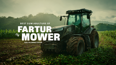 The Future of Sustainable Agriculture with Best Farm Mower Technology