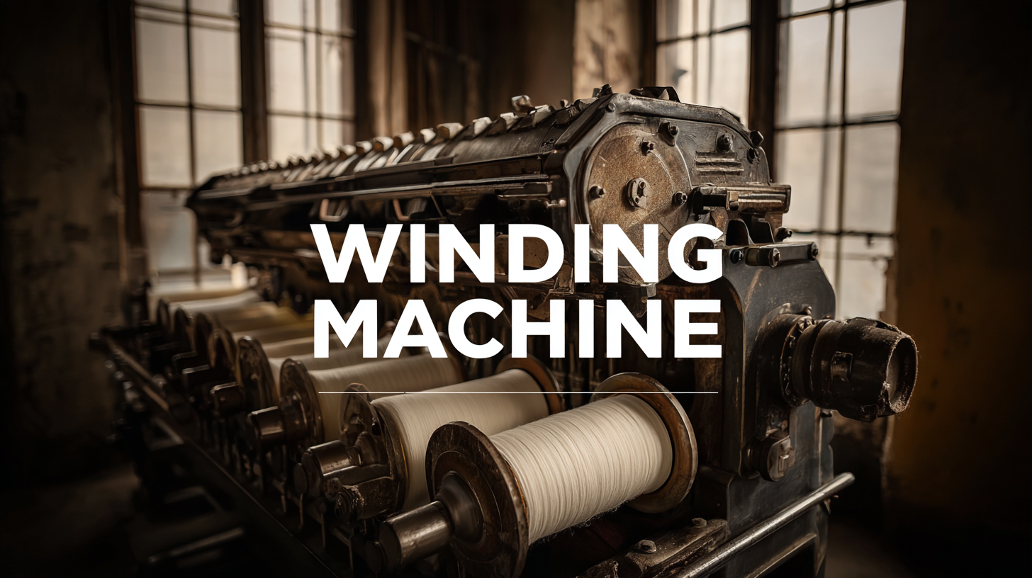 The Ultimate Guide to Finding Top Quality Winding Machine Suppliers for Global Buyers