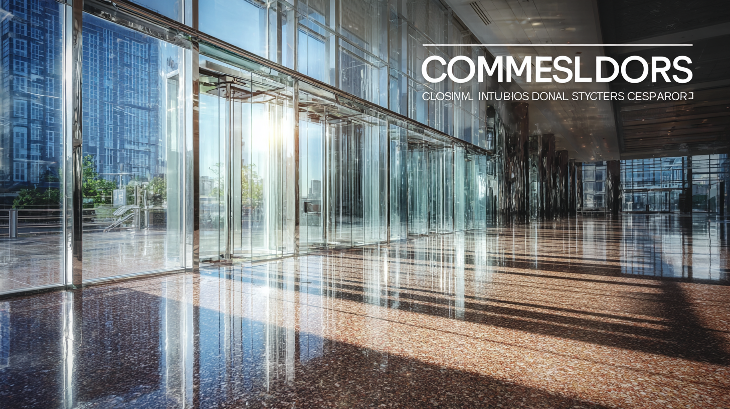 2025 Tech Innovations in Commercial Glass Doors: How to Optimize Your Procurement Strategy