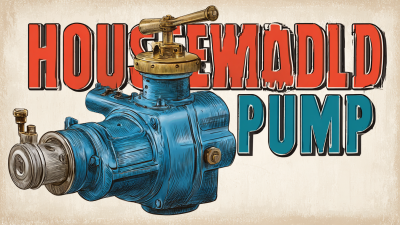 Unlocking the Best Household Water Pump Specifications and How to Maximize Its Performance