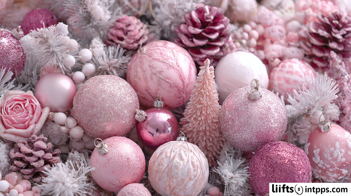 Elevate Your Holiday Spirit with Premium Pink Christmas Decorations from China