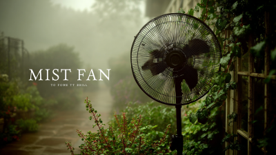 How to Choose the Best Mist Fan for Your Outdoor Space