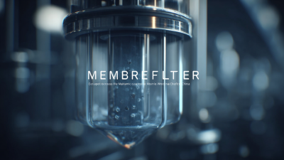 Experience World Class Manufacturing with the Best Membrane Filter from China