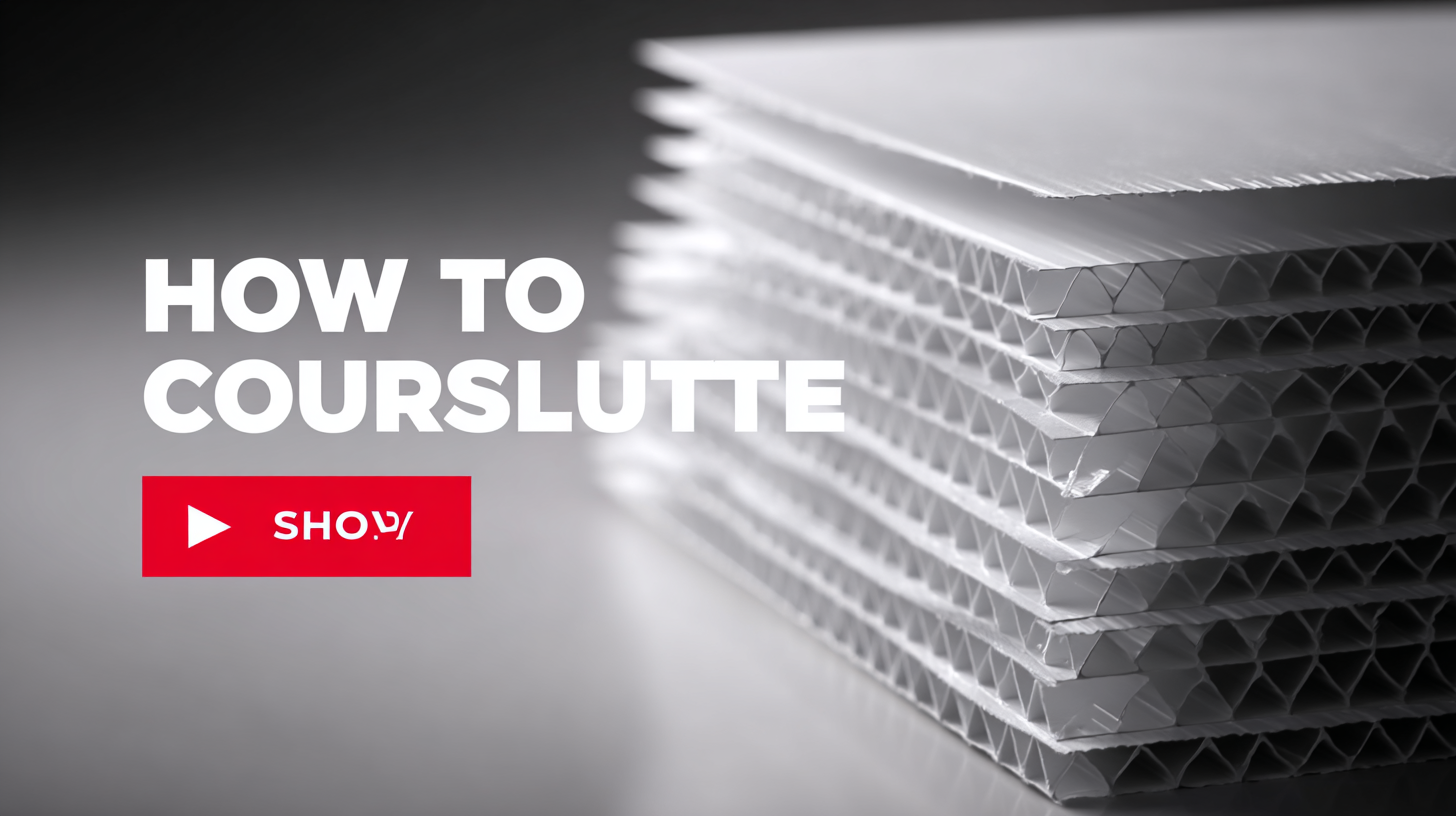 How to Choose the Best PP Corflute Sheet for Your Global Sourcing Needs