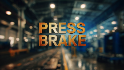 Discover the Advantages of Choosing the Best Press Brake for Your Manufacturing Needs