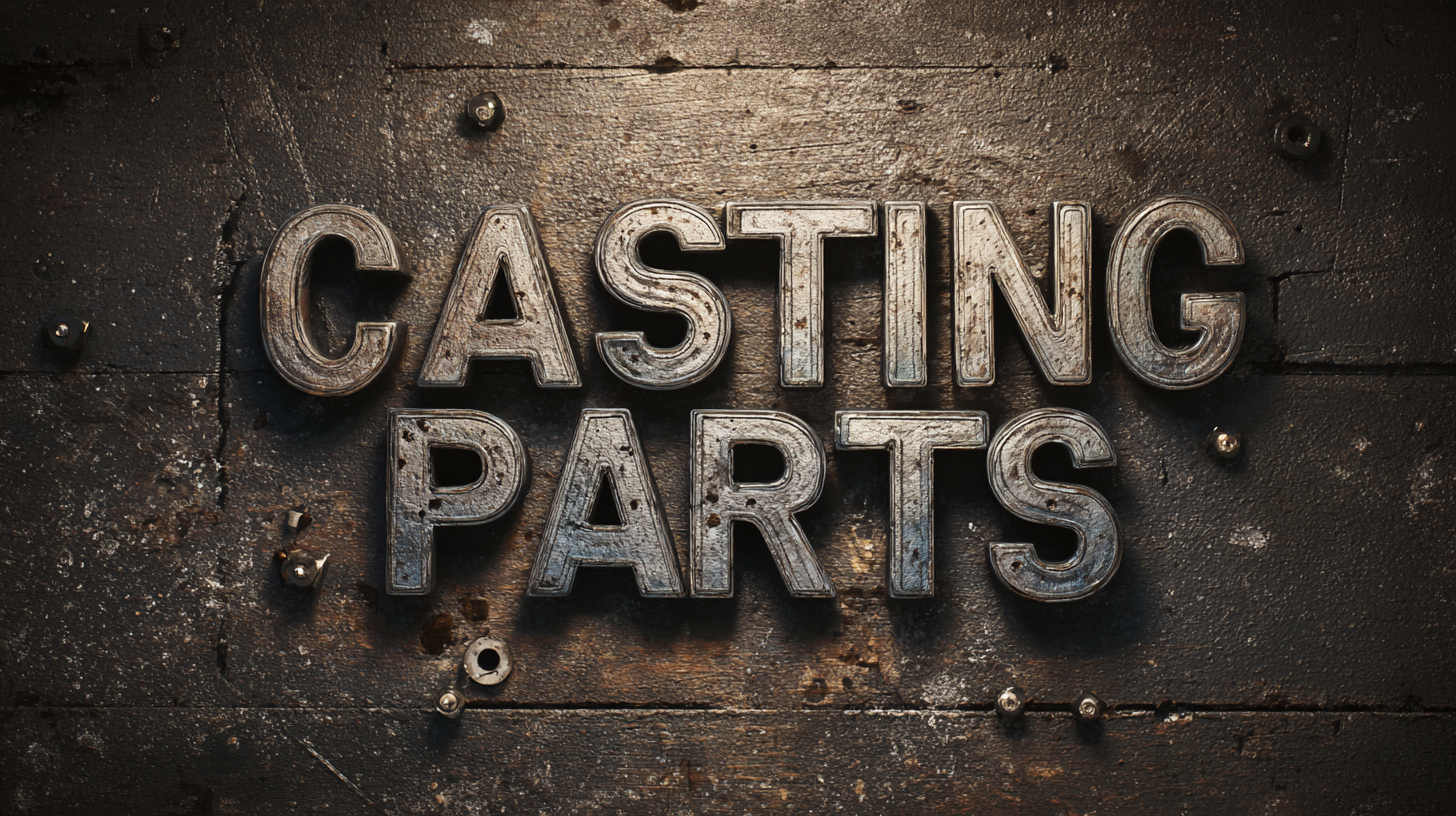 Essential Technical Specifications of the Best Casting Parts: How to Choose the Right One for Your Needs