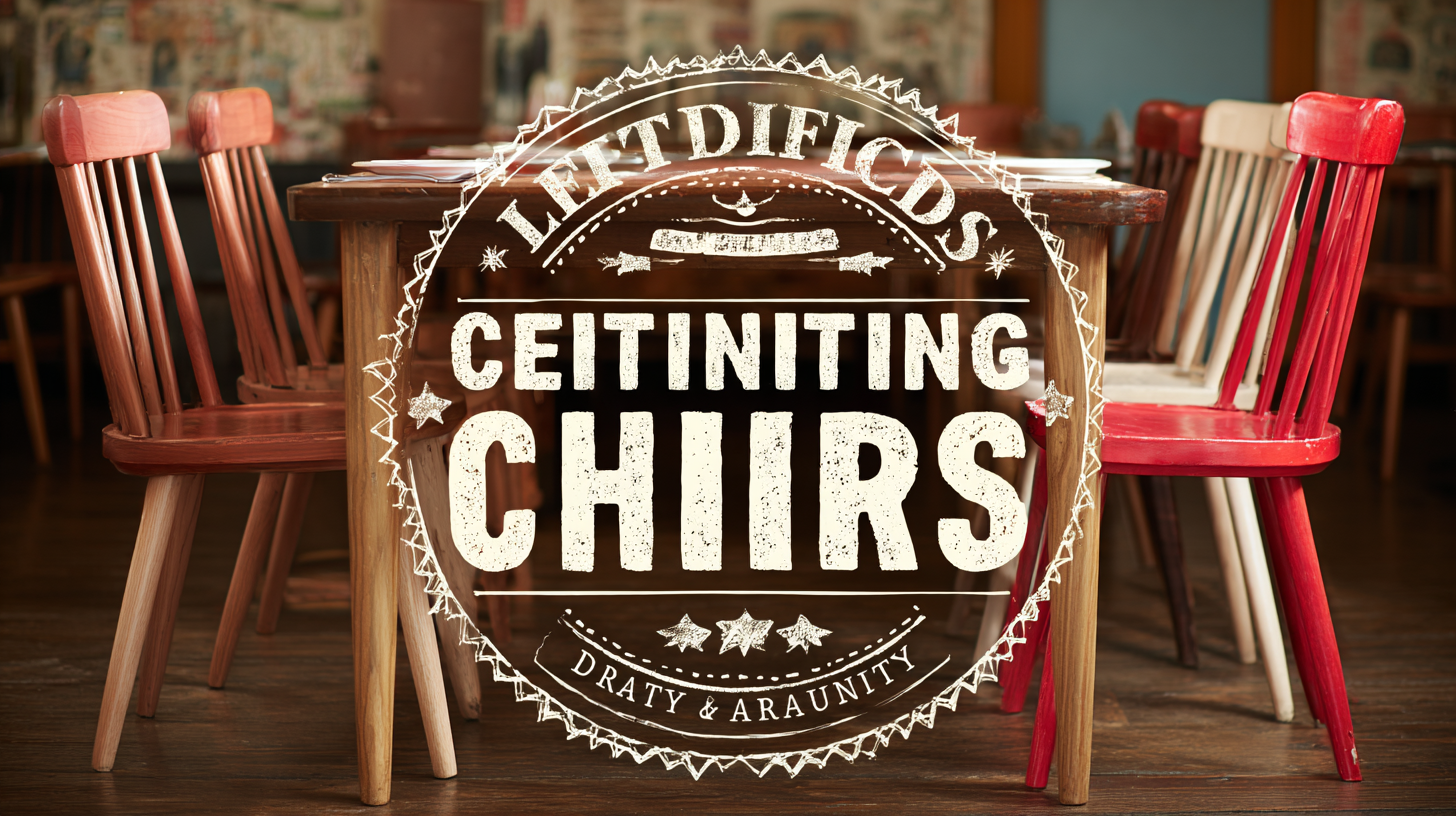 Global Export Certifications and the Top 5 Best Chairs Dining for Quality Assurance