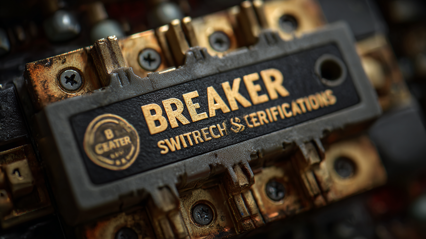 Unlocking Global Trade: The Essential Guide to the Top 5 Best Breaker Switch Certifications