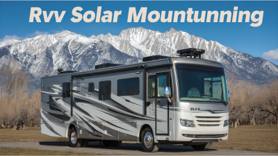 Choose the Top 7 Factors for Selecting the Best RV Solar Mounting Manufacturer