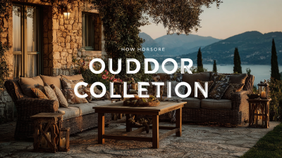 How to Select the Best Outdoor Home Collection for Your Global Sourcing Needs